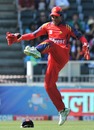 Thami Tsolekile celebrates a Guyana run-out, Lions v Guyana, Champions League Twenty20 2010, Johannesburg, September 19, 2010
