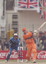 Bas Zuiderent on his way to a half-century, England v Netherlands, Group B, World Cup, Peshawar, February 22, 1996