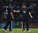 Andrew Strauss talks to Jimmy Anderson, England v Pakistan, 5th ODI, The Rose Bowl, September 22, 2010