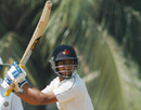 Mumbai's Iqbal Abdulla steers the ball through the off side, Mumbai v Saurashtra, Mumbai, Ranji Trophy Super League, 2nd day, November 2, 2010