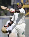 Sridharan Sriram celebrates his century, Tamil Nadu v Assam, Chennai, Ranji Trophy Super League, 4th day, November 4, 2010