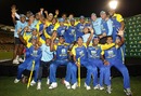 Sri Lanka celebrate their series win, Australia v Sri Lanka, 3rd ODI, Brisbane, November 7, 2010
