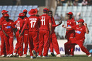 Zimbabwe celebrate after dismissing Tamim Iqbal, Bangladesh v Zimbabwe, 1st ODI, Mirpur, December 1, 2010
