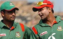 Tamim Iqbal and Mashrafe Mortaza after Bangladesh's victory, Bangladesh v Zimbabwe, 5th ODI, Chittagong
