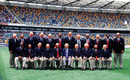 The Australian and West Indian players who played the first tied Test at the 40-year reunion, Brisbane, November 20, 2000