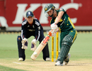 Leah Poulton drives through the off side, Australia Women v England Women, 1st ODI, Perth, January 5, 2011