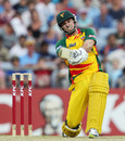 Ryan ten Doeschate attempts a big shot, New South Wales v Tasmania, Twenty20 Big Bash 2010-11, Sydney, January 19, 2011