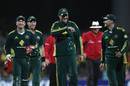 Australia had plenty to smile about after their 46-run win, Australia v England, 2nd ODI, Hobart, January 21, 2011
