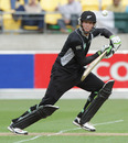 Martin Guptill made a brisk 40 at the top of the order, New Zealand v Pakistan, 1st ODI, Westpac Stadium, Wellington, January 22, 2011