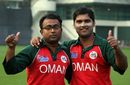 Vaibhav Wategaonkar and Amir Ali had reason to be happy after their side's win, Italy v Papua New Guinea, WCL Division 3, Wong Nai, January 23, 2011