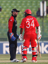 England wicketkeeper Matt Prior faces off with Canada tailender Balaji Rao, Canada v England, World Cup 2011 Warm-up match, Fatullah, February 16, 2011