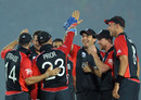 England wrapped up a 67-run win thanks to Stuart Broad's five wickets, England v Pakistan, Fatullah, February 18, 2011