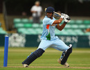 Manoj Tiwary cuts, England Lions v India A, A Team Tri-series, Worcester, July 6, 2010 