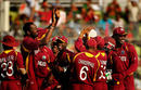 West Indies were all smiles after routing Bangladesh for 58 in 18.5 overs, Bangladesh v West Indies, Group B, World Cup 2011, Mirpur, March 4, 2011