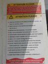 A notice for the fans at the Vidarbha Cricket Association Stadium, Nagpur, March 12, 2011 A notice for the fans at the Vidarbha Cricket Association Stadium, Nagpur, March 12, 2011