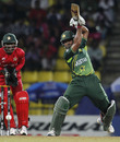 Asad Shafiq plays one off the back foot, Pakistan v Zimbabwe, World Cup, Pallekele, March 14, 2011