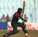 Nehemiah Odhiambo resisted Zimbabwe's bowlers with an unbeaten 44, Kenya v Zimbabwe, Group A, World Cup 2011, Kolkata, March 20, 2011