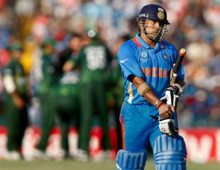 What Does A Decision Review System Mean To The Game Of Cricket? 3 Sachin tendulkar walking out