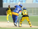 Sarel Burger was bowled for a duck, Namibia v Uganda, Dubai, April 9, 2011