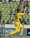 Shane Watson hit a record-breaking 15 sixes in his unbeaten 185, Bangladesh v Australia, 2nd ODI, Mirpur, April 11, 2011