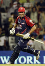James Hopes is all smiles after hitting the winning runs, Pune Warriors v Delhi Daredevils, Mumbai, April 17, 2011