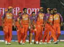 Kochi celebrate Jacques Kallis' wicket, Kolkata Knight Riders v Kochi Tuskers Kerala, IPL 2011, Kolkata, April 20, 2011