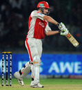 Shaun Marsh scores through the off side, Delhi Daredevils v Kings XI Punjab, IPL 2011, Delhi, April 23, 2011