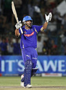 Ross Taylor celebrates Rajasthan's win, Rajasthan Royals v Pune Warriors, IPL 2011, Jaipur, May 1, 2010