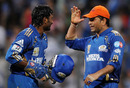 The stand between Ambati Rayudu and Sachin Tendulkar set up the victory, Mumbai Indians v Kings XI Punjab, IPL 2011, Mumbai, May 2
