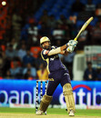 Yusuf Pathan goes big over the off side, Kochi Tuskers Kerala v Kolkata Knight Riders, IPL 2011, Kochi, May 5, 2011