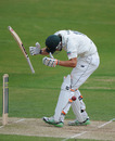 Alex Hales was almost knocked off his feet and needed stitches, Nottinghamshire v Yorkshire, County Championship, Division One, Trent Bridge, May 6, 2011