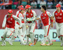 Punjab celebrate their win, Kings XI Punjab v Delhi Daredevils, IPL 2011, Dharamsala, May 15, 2011