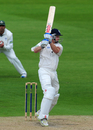 Phil Mustard plays through the off side during his century, the third of the Durham innings, Worcestershire v Durham, County Championship Division One, Worcester, 2nd day, May 19 2011