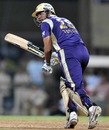 Yusuf Pathan turns one away, Pune Warriors v Kolkata Knight Riders, IPL 2011, Navi Mumbai, May 19, 2011