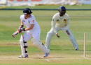 Eoin Morgan became Dilhara Fernando's third wicket in six balls as Sri Lanka overcame England Lions, England Lions v Sri Lanka, Tour Match, Derby, May 22 2011