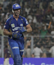 James Franklin celebrates Mumbai's win, Kolkata Knight Riders v Mumbai Indians, IPL 2011, May 22, 2011