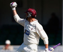 Marcus Trescothick celebrates Somerset's successful chase, Somerset v Yorkshire, County Championship, Division One, Taunton, May 27, 2011