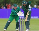 Mohammad Hafeez turns one away, Ireland v Pakistan, 1st ODI, Belfast, May 28, 2011