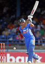 Rohit Sharma creams a drive through the covers, 1st ODI, Trinidad, June 6, 2011
