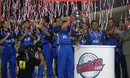 Adam Hollioake lifts the inaugural Twenty20 Cup, Surrey v Warwickshire, Twenty20 Cup final, Trent Bridge, July 19, 2003