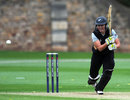 Liz Perry top scored for New Zealand with an unbeaten 48, India Women v New Zealand Women, NatWest Women's T20 Quadrangular Series, Bristol, June 25, 2011