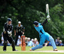 Martin Guptill swings hard during his 73, Derbyshire v Warwickshire, Friends Life t20, Leek, June 26, 2011
