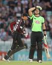Jason Roy doesn't hide his disapointment after being stumped, Surrey v Somerset, Friends Life t20, The Oval, June 30, 2011
