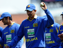 Suraj Randiv acknowledges the applause after taking five wickets, England v Sri Lanka, 5th ODI, Old Trafford, July 9 2011