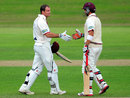 Andrew Strauss and Peter Trego feasted on some listless Indian bowling, Somerset v Indians, Taunton, 3rd day, July 17, 2011