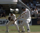 Mark Waugh cuts on his way to a match-winning century, South Africa v Australia, 2nd Test, Port Elizabeth, 2nd Test, 4th day, March 18, 1997