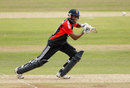 Daniel Bell-Drummond plays one to the off side during his half-century, England U-19s v South Africa U-19s, 5th Youth ODI, Taunton, June 26, 2011