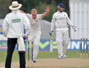 Glen Chapple roars an appeal at umpire Steve O'Shaughnessy, Lancashire v Warwickshire, Aigburth, 4th day