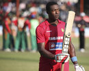 Vusi Sibanda acknowledges the crowd after being dismissed for 96, Zimbabwe v Bangladesh, 1st ODI, Harare, 