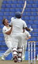 Thilan Samaraweera throws his bat in the air after being dismissed by Shane Watson, Sri Lanka v Australia, 2nd Test, Pallekele, 5th day, September 12, 2011